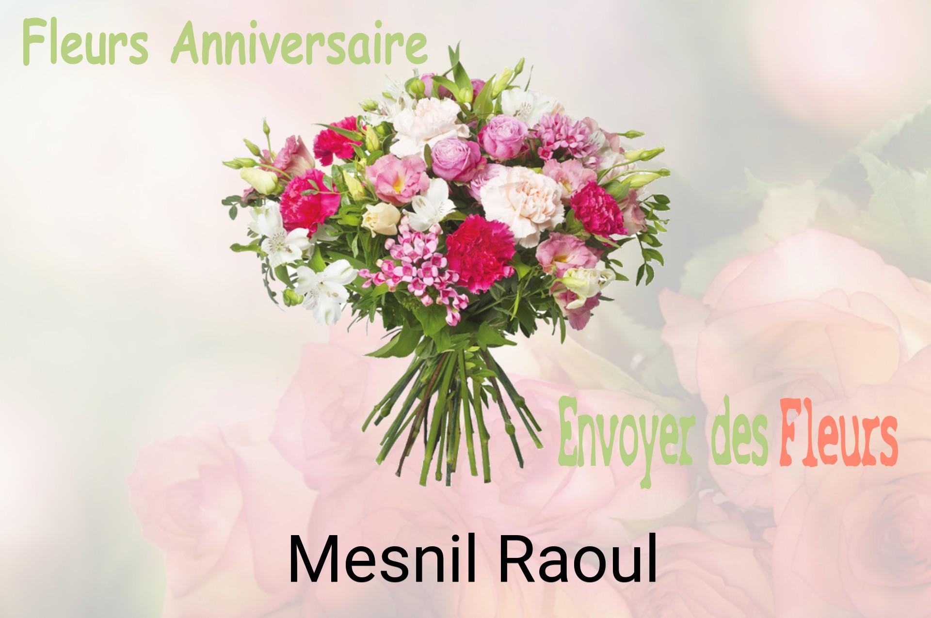 Bouquet de fleurs d’anniversaire livré à Mesnil-Raoul